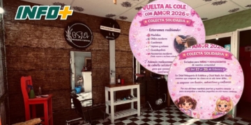 Oliveros: campaña “Vuelta al Cole Solidaria” con cortes de cabello a cambio de útiles escolares