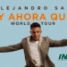 “¿Y Ahora Qué?”: Alejandro Sanz vuelve a Rosario con un espectáculo imperdible