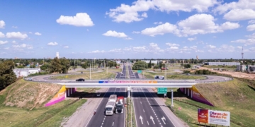 A partir de este lunes queda habilitado el tercer carril de la Autopista Rosario Santa Fe