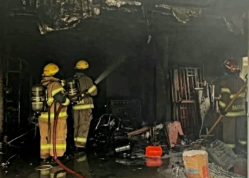 Susto en Monje: se incendió parte de una casa y sólo hubo daños materiales