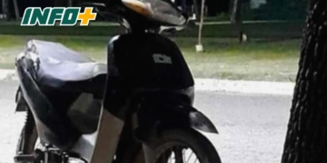 Piden ayuda para recuperar una moto robada en Clason