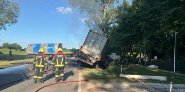 Un joven camionero de Oliveros murió en un trágico accidente