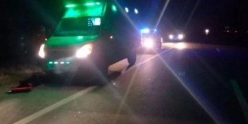 San Genaro: un motociclista de 20 años sufrió politraumatismos tras chocar contra un camión