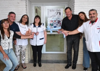Maciel: inauguraron el nuevo aula de la escuela primaria N° 892