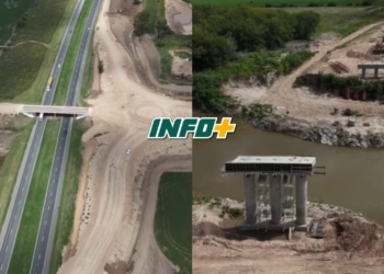 Desvío Giardino: la obra alcanzó el 82% de avance en su primera etapa