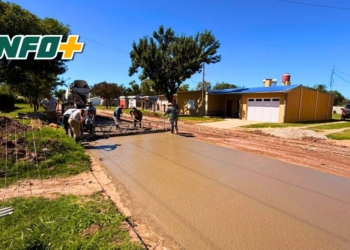 San Genaro avanza con nuevas obras de pavimento y cordón cuneta