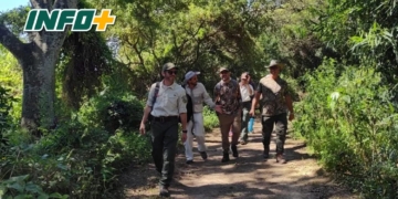 Jornada de capacitación con futuros guías en el Parque Nacional Islas de Santa Fe