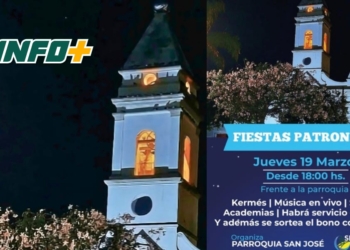 Serodino celebra hoy sus Fiestas Patronales con música, kermés y actividades para toda la familia