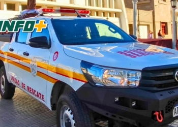 Bomberos voluntarios de Serodino presentaron su nueva unidad