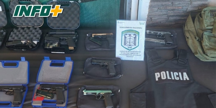 Puerto Gaboto: prisión preventiva para dos acusados por armas ilegales y venta de drogas