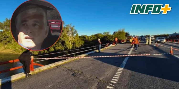 Camionero que cayó al río Carcarañá relató el dramático momento: “Me despedía, no encontraba la salida»