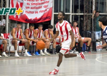 De Estados Unidos a Maciel: Samuel debutó en la Liga Rosarina y fue la figura de la noche