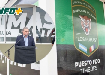 Fiorenza inauguró un Puesto de Seguridad y Sede Operativa de la Dirección General de Seguridad Rural