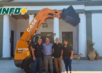 Antonio Fiorenza sumó una minicargadora O KM para Timbúes