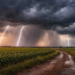 Alerta naranja para la región por probables tormentas en la noche el viernes