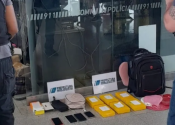 Siguieron a una mujer desde Totoras y la atraparon en Rosario con 6 kilos de cocaína