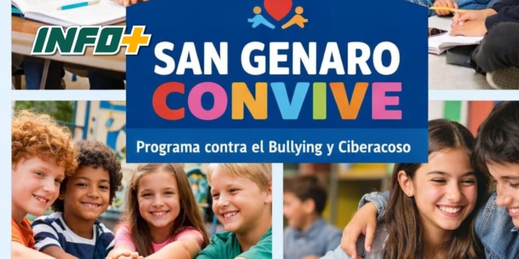 Baldani y Fermani presentaron “San Genaro Convive”, un proyecto contra el bullying y el ciberacoso
