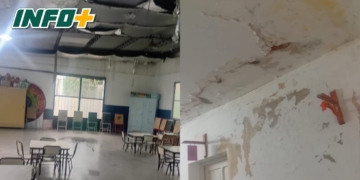 Preocupación en Maciel por el estado del Jardín N° 100: juntan firmas para reanudar la obra del techo