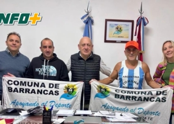Dos corredores de Barrancas representarán a la localidad en una maratón internacional en Brasil