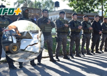 Microtráfico: derribaron un búnker en Puerto San Martín