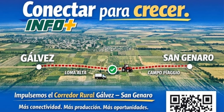 San Genaro impulsa un corredor productivo rural para conectar con Gálvez