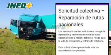 La tragedia que reavivó el reclamo: juntan firmar para exigir arreglos urgentes en rutas nacionales