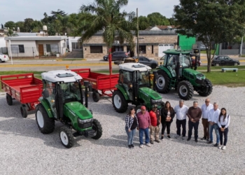 Fiorenza sumó tres nuevos tractores 0KM para Timbúes
