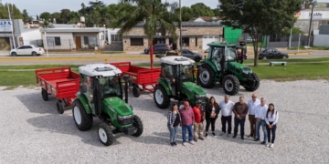 Fiorenza sumó tres nuevos tractores 0KM para Timbúes