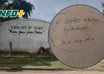 «Lunes tiroteo en la escuela», en Gaboto también aparecieron las amenazas