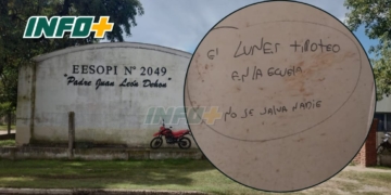 «Lunes tiroteo en la escuela», en Gaboto también aparecieron las amenazas