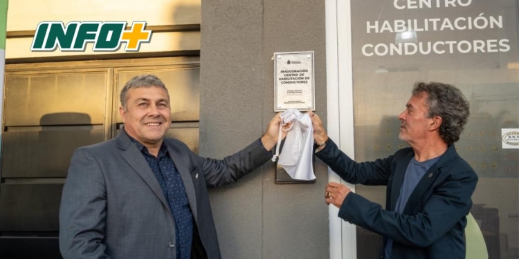 Día histórico: Timbúes inauguró su Centro de Habilitación de Conductores