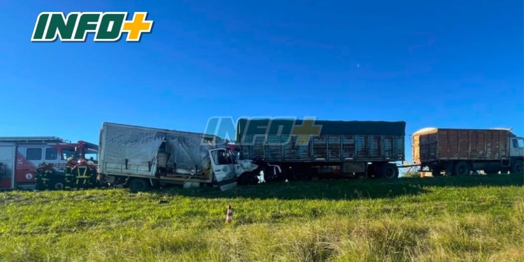 Un muerto y un herido tras un accidente en la autopista Rosario Córdoba