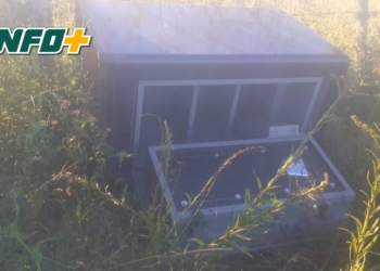 Hallaron una caja fuerte vandalizada en zona rural cerca de la Ruta 34: investigan el hecho