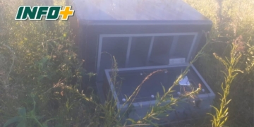 Hallaron una caja fuerte vandalizada en zona rural cerca de la Ruta 34: investigan el hecho