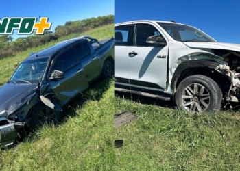 Dos camionetas colisionaron en la Ruta Nacional 34, a la altura de San Genaro
