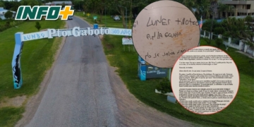 Tras la amenaza en Gaboto, la carta que llama a la reflexión: «De pronto son todos jueces»