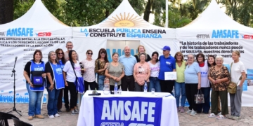 La «Carpa Blanca» de Amsafé se instala este lunes en Totoras