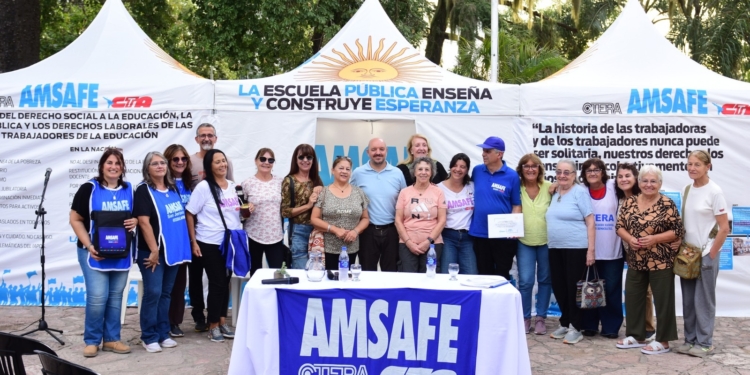 La «Carpa Blanca» de Amsafé se instala este lunes en Totoras