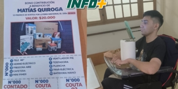 Bono contribución a beneficio de Mati Quiroga con 10 premios increibles