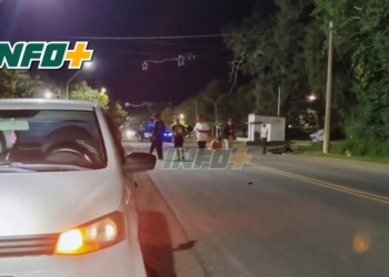 Falleció un motociclista de San Fabián tras un trágico accidente en Ruta 11