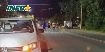 Falleció un motociclista de San Fabián tras un trágico accidente en Ruta 11