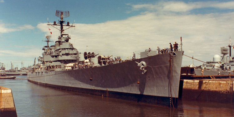 A 42 años del hundimiento, llega a Barrancas la réplica del crucero ARA General Belgrano