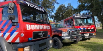 «Cuidemos nuestras vidas»: bomberos Totoras brindaron consejos sobre el uso de la calefacción