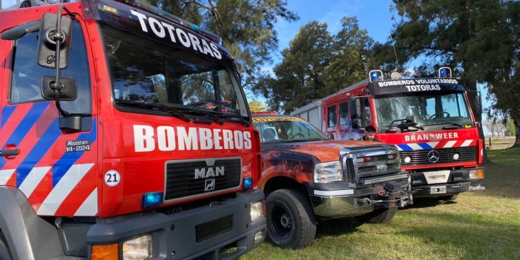 «Cuidemos nuestras vidas»: bomberos Totoras brindaron consejos sobre el uso de la calefacción