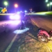 Un joven de Maciel perdió el control de su moto y cayó en Ruta 11, a metros del cruce