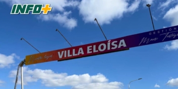 Tragedia un Villa Eloisa: un auto chocó contra una planta, se prendió fuego y murió un hombre