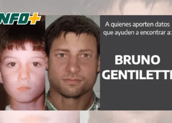 Aumentaron la recompensa por datos sobre la desaparición de Bruno Gentiletti