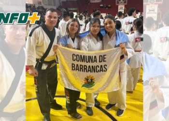 Alumnas de la escuela de Taekwondo de Barrancas se destacaron en el Sudamericano