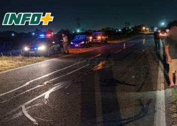 Accidente entre una moto y un tractor entre Andino y Aldao: un herido