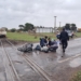 Choque en las vías de San Genaro: impactaron una zorrita y una moto